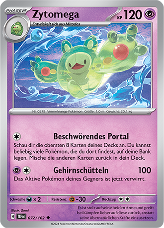 Pokémon Gewalten der Zeit Einzelkarten Reverse-Holo nach Wahl Nr. 001-109 (DE)