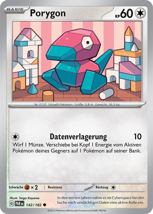 POKÉMON PARADOXRIFT EINZELKARTEN Reverse-Holo Nr. 001 -109 (DE)