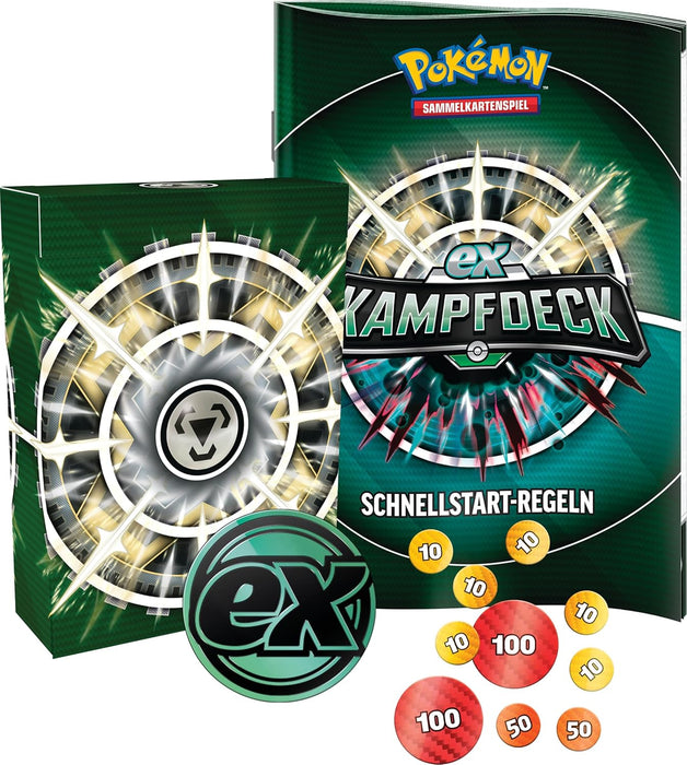 Pokémon EX-Kampfdeck Hundemon-ex oder Melmetal-ex (DE)