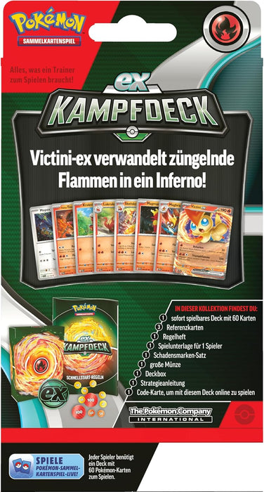 Pokémon EX-Kampfdeck Victini-ex oder Miraidon-ex (DE)