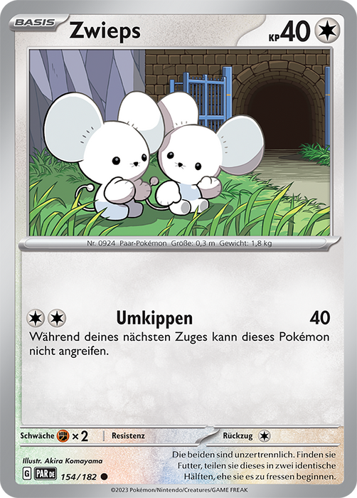 Pokémon Paradoxrift Einzelkarten nach Auswahl Basis Nr. 114 - 158 (Deutsch)