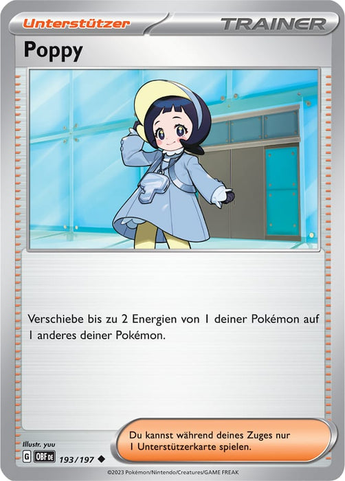 Pokémon Obsidianflammen Trainerkarten nach Wahl (DE)
