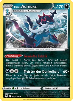 POKÉMON ASTRALGLANZ HOLOGRAFISCHE KARTEN NACH WAHL (DE)