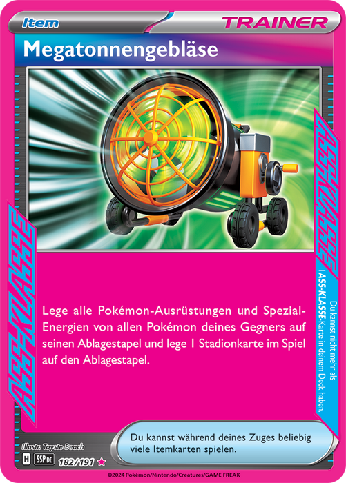 Pokémon Stürmische Funken Trainerkarten/ASS-KLASSE Karten nach Wahl (DE)