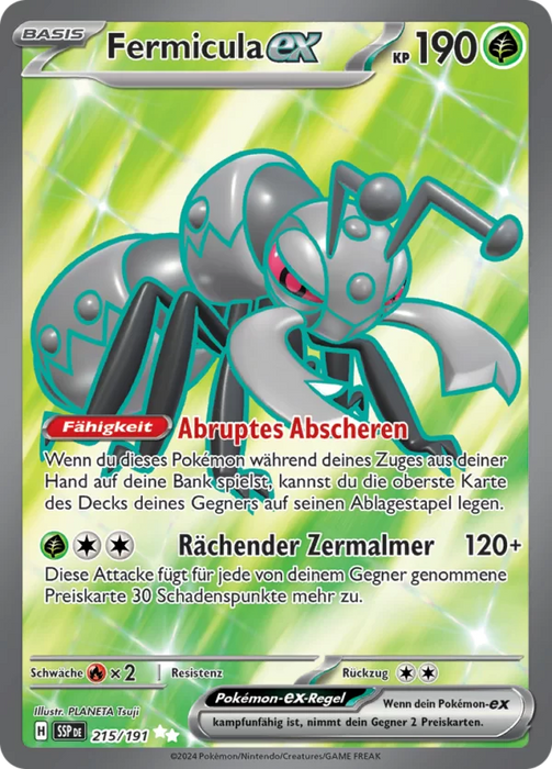 Pokémon Stürmische Funken Fullart/EX Karten nach Wahl (DE)