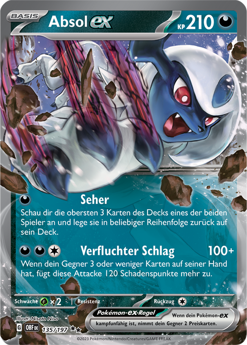 POKÉMON OBSIDIANFLAMMEN FULLART/EX KARTEN NACH AUSWAHL (DEUTSCH)