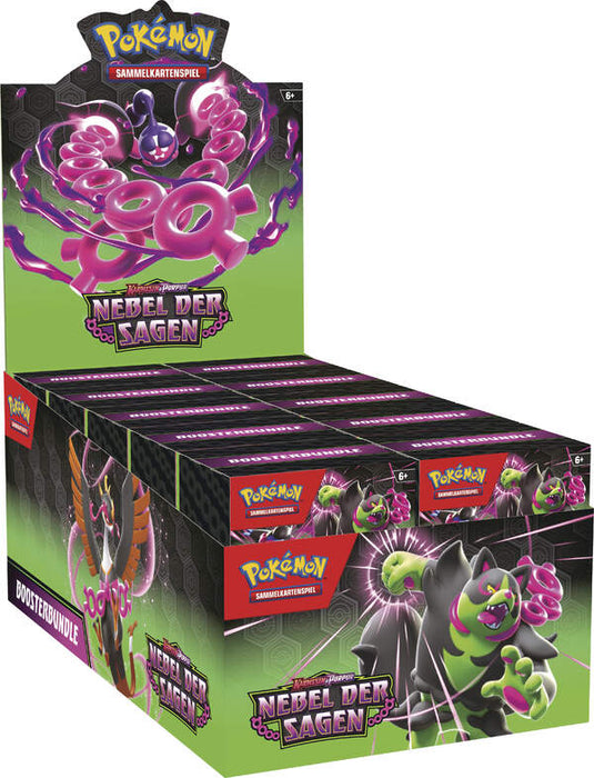 Pokémon Nebel der Sagen Boosterbundle sealed Display (DE)