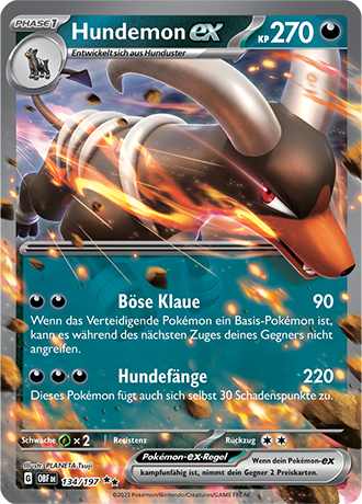 POKÉMON OBSIDIANFLAMMEN FULLART/EX KARTEN NACH AUSWAHL (DEUTSCH)