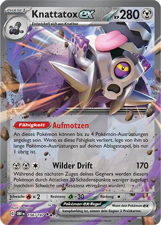 POKÉMON OBSIDIANFLAMMEN FULLART/EX KARTEN NACH AUSWAHL (DEUTSCH)