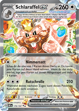 POKÉMON OBSIDIANFLAMMEN FULLART/EX KARTEN NACH AUSWAHL (DEUTSCH)