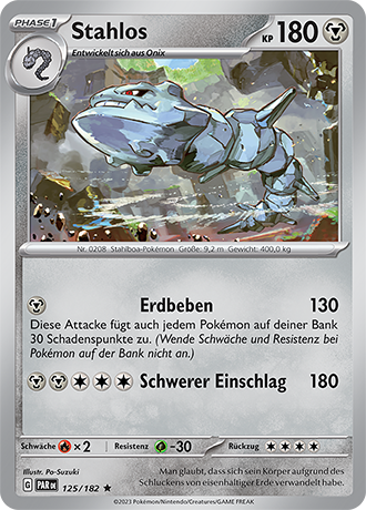 POKÉMON PARADOXRIFT EINZELKARTEN Reverse-Holo Nr. 110-158 (DEUTSCH)