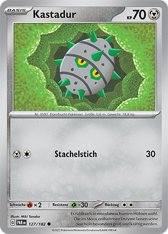 POKÉMON PARADOXRIFT EINZELKARTEN Reverse-Holo Nr. 110-158 (DEUTSCH)