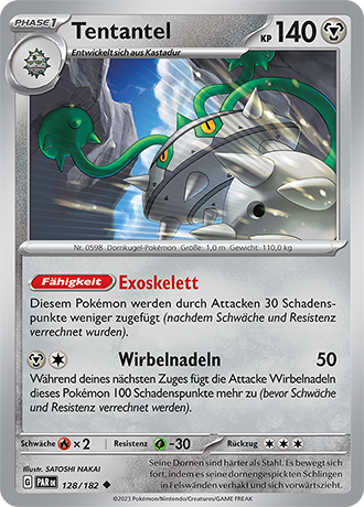 POKÉMON PARADOXRIFT EINZELKARTEN Reverse-Holo Nr. 110-158 (DEUTSCH)