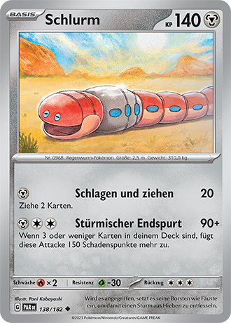 POKÉMON PARADOXRIFT EINZELKARTEN Reverse-Holo Nr. 110-158 (DEUTSCH)