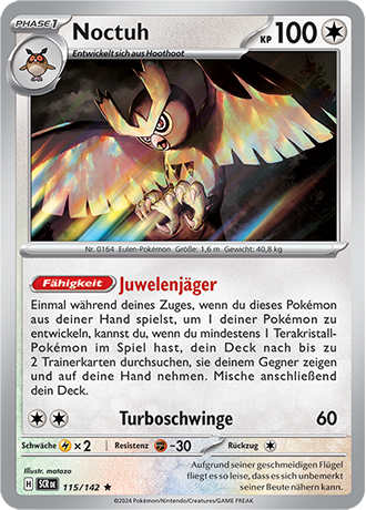 Pokémon Stellarkrone Reverse-Holo Karten nach Wahl Nr. 112-127 (DE)