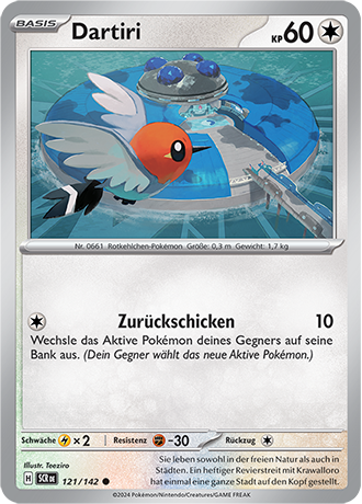 Pokémon Stellarkrone Reverse-Holo Karten nach Wahl Nr. 112-127 (DE)