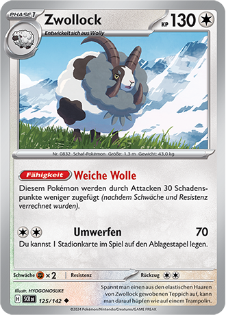 Pokémon Stellarkrone Reverse-Holo Karten nach Wahl Nr. 112-127 (DE)