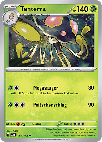 Pokémon Stellarkrone Reverse-Holo Karten nach Wahl Nr.: 002 -111 (DE)