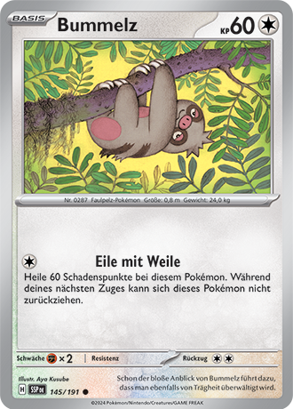 Pokémon Stürmische Funken Reverse-Holo Karten nach Wahl Nr. 117-158 (DE)