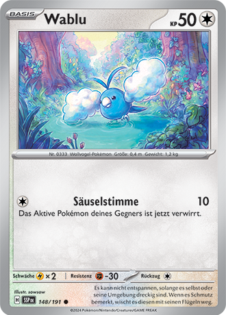 Pokémon Stürmische Funken Reverse-Holo Karten nach Wahl Nr. 117-158 (DE)