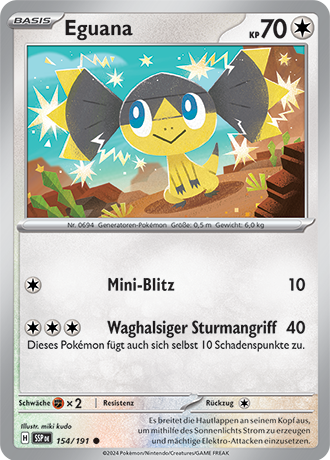 Pokémon Stürmische Funken Reverse-Holo Karten nach Wahl Nr. 117-158 (DE)