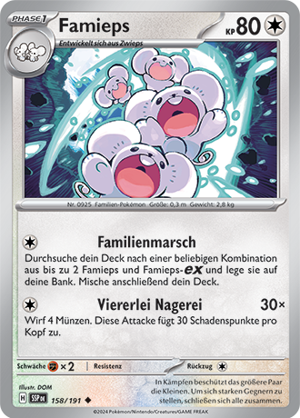 Pokémon Stürmische Funken Reverse-Holo Karten nach Wahl Nr. 117-158 (DE)