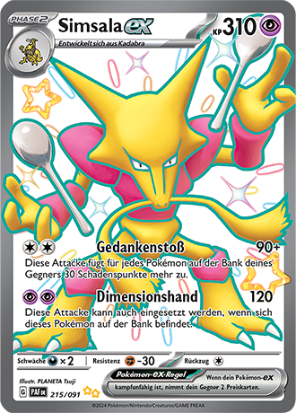 Pokémon Paldeas Schicksale Einzelkarten EX und Fullart nach Auswahl (DE)