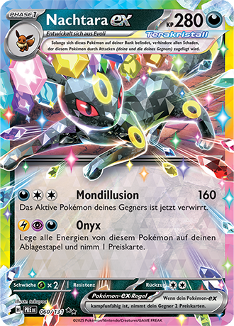 Pokémon Prismatische Entwicklungen Fullart/EX Karten nach Wahl (DE)