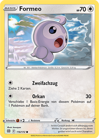 Pokémon Strahlende Sterne Basis-Karten nach Wahl Nr. 001- 127 (DE)