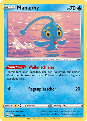 Pokémon Strahlende Sterne Reverse-Holo Karten nach Wahl (DE)