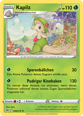 Pokémon Strahlende Sterne Basis-Karten nach Wahl Nr. 001- 127 (DE)