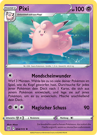 Pokémon Strahlende Sterne Basis-Karten nach Wahl Nr. 001- 127 (DE)