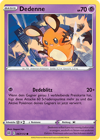 Pokémon Strahlende Sterne Basis-Karten nach Wahl Nr. 001- 127 (DE)