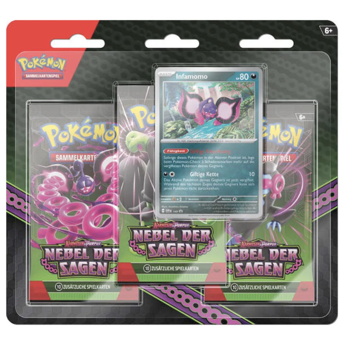 Pokémon Nebel der Sagen 3-Pack Blister (DE)