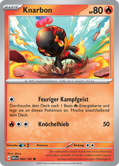 Pokémon Paradoxrift holografische Einzelkarten nach Auswahl (DE)