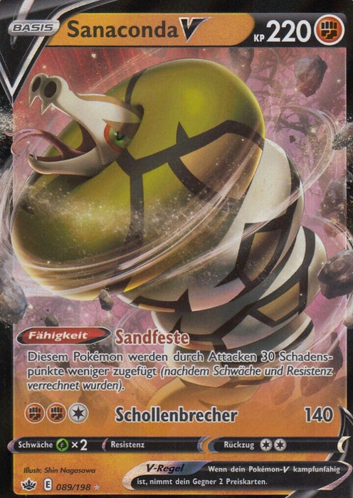 Pokémon Schaurige Herrschaft Fullart/ V / VMAX Karten nach Wahl (DE)