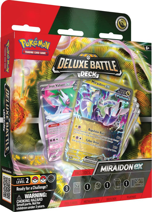 Pokémon Deluxe Battle Deck Miraidon-ex oder Koraidon-ex (DE)